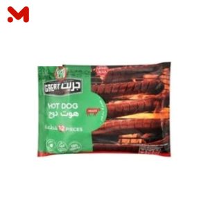 المراعى هوت دوج مجمد 10ق 900جم