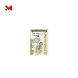 مولفكس حفاضات جامبو 3D وسط م3 58ح