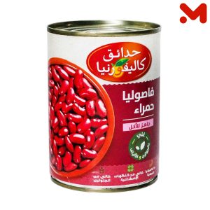 حدائق كاليفورنيا فاصوليا حمراء محلى 400جم