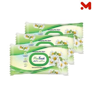 ماكس تاتش مناديل معطرة 80منديل 2+1هدية