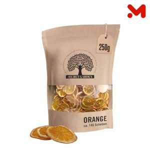 شرائح برتقال مجفف بدون سكر 250جم