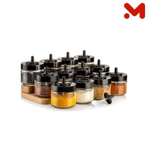 طقم توابل 3ق لومينارك ساده