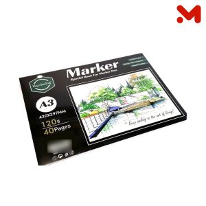 اسكتش رسم كانسون ابيض A3