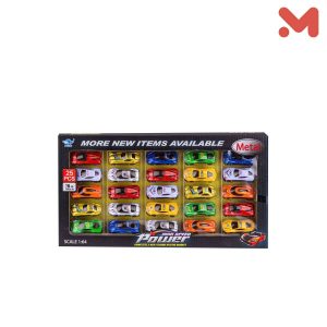 عربيات سباق الوان 25*1 في علبه a01-642