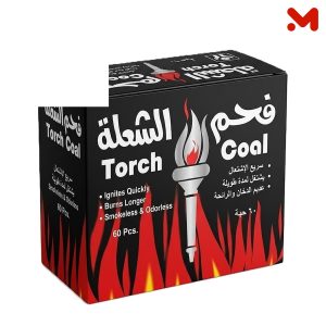 الشعلة فحم فضي بخور علبة 60ق
