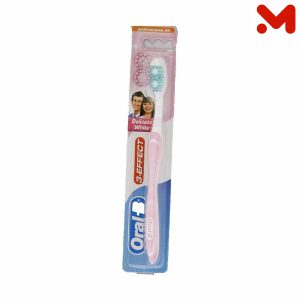 اورال بى فرشاة اسنان دقيقة بيضاء 40 وسط