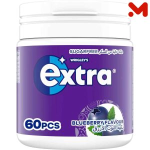 اكسترا لبان توت ازرق 60حبه