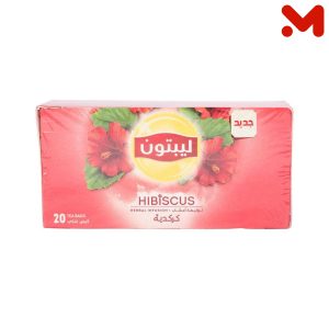 ليبتون اعشاب كركديه 20فتله