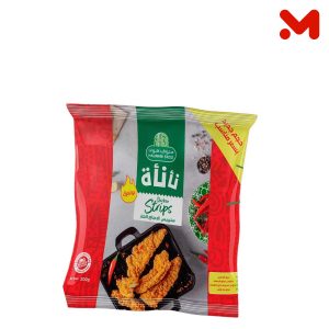 ناناة ستربس دجاج حار 200جم - اكياس