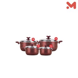 جرانيت بلس طقم 8ق حله (16 ، 18 ، 20 ، 24 )