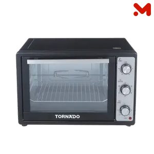 تورنيدو فرن كهربائى 48لتر1800وات اسود K TEO-48DGE