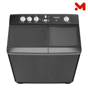 غسالة تورنيدو هاف 10 كجم أسود TVH-HM10TS(BK)