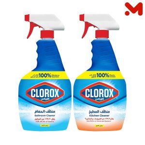 كلوركس منظف مطابخ بخاخ 500+حمام بخاخ 500خصم 20%ش8