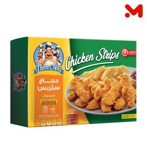 ثرى شيفس ستربس دجاج عادى 400جم