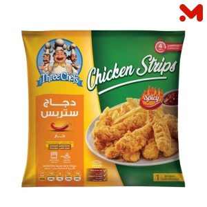 ثرى شيفس ستربس دجاج حار 1كجم