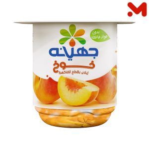 جهينة زبادى قطع الخوخ 105جم