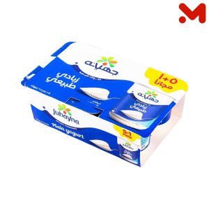 جهينة زبادى طبيعى 105جم  5+1هدية