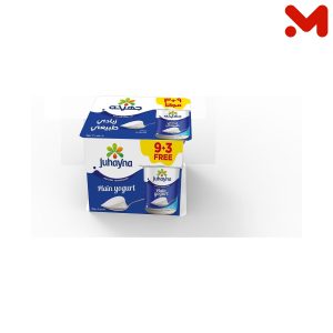 جهينة زبادى طبيعى 105 جم 9 ق+3ق هدية