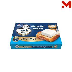 باندا جبن مربعات جرومية طبيعى 6ق