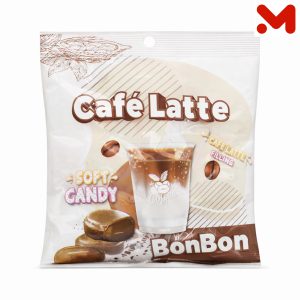 بنبون بطعم اللبن وحشو القهوة cafe latte