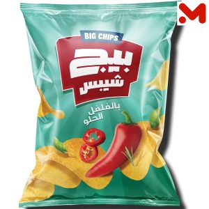 بيج شيبسي سوبر فلفل حلو 104جم — قطعة