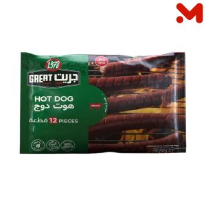المراعى هوت دوج مجمد 10ق 900جم
