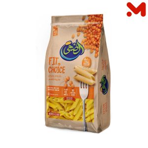 مكرونة الضحى عدس أصفر 400جم Fit Choice