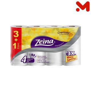 زينة مناشف مطبخ مضغوط 4بكرة