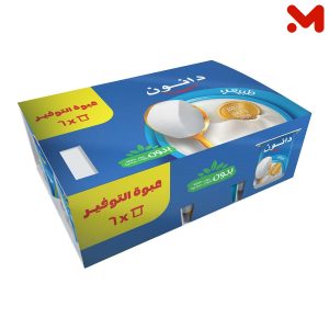 دانون زبادى طبيعى 85جم *6ق ش9