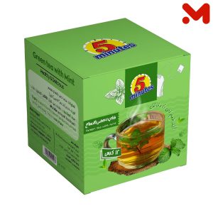 فايف منت اعشاب شاى اخضر نعناع 12ظرف
