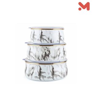 طقم علب ماربيلا مدوره 3*1