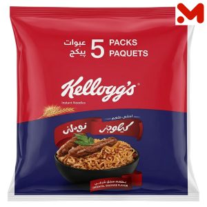 كيلوجز نودلز نكهة سجق شرقى 70جم * 5ق