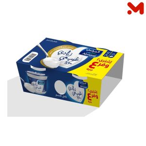 زبادي المراعي ساده 165جم *2ق وفر 4 ج