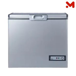 باساب ديب فريزر افقي فضي-سانستيلPro-ES335