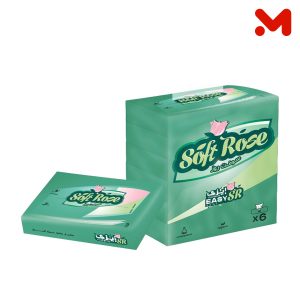 سوفت روز 150منديل 3طبقه 5+1هدية