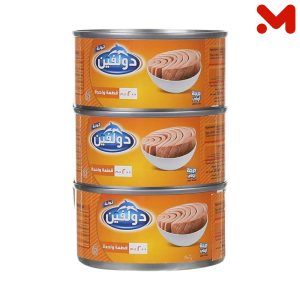 دولفين تونة قطعة واحدة 200جم *3ق