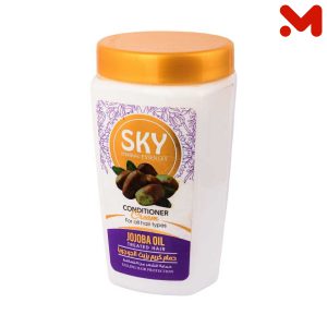 سكاى حمام كريم بزيت الجوحوبا 1لتر
