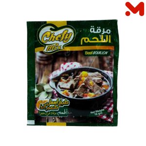 شيفى ميكس مرقه لحم 18جم