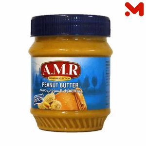 AMR زبدة فول سودانى كرانشى 340جم ش8