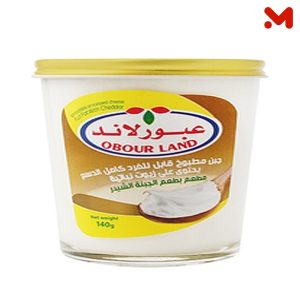 عبورلاند جبن طبيعى بالشيدر كوب 140جم