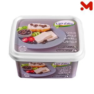 مزارع دينا جبن ابيض زيتون 450جم
