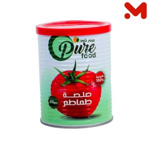 بيور فود صلصة صفيح 375جم