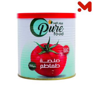 بيور فود صلصة صفيح 750جم