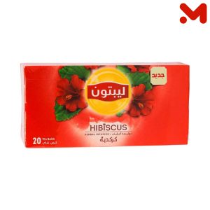 ليبتون اعشاب طبيعية كركديه 20 فتلة