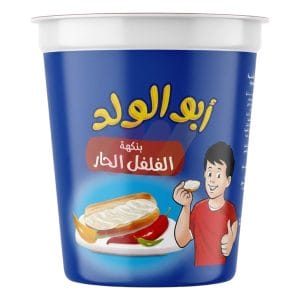 ابو الولد جبن تابس فلفل حار 300 جم ش5