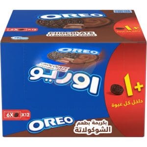 بسكوت اوريو شوكولاتة5+1 قطع 48جم ش4