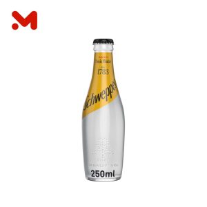 شويبس ماء تونك زجاج 250جم - زجاج -