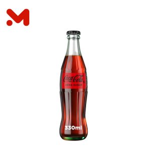 كوكاكولا زيرو زجاج 330مل