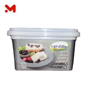 مزارع دينا جبن ابيض زيتون 450جم