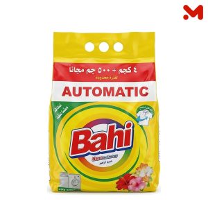 باهي مسحوق اتوماتيك نسيم الزهور 4كجم +500جم